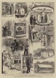 La fabricación y almacenamiento de pólvora